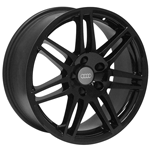 17" wheels for Audi A4 S4 A6 S6 A8 TT TTS custom black finish - one set only -