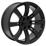 22" inch Black Cadillac Escalade EXT ESV wheels rims and tires mounted balanced