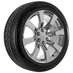 CHEVY WHEELS SKU 065 22 INCH CHROME RIMS WITH TIRES FREE SHIPPING