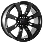 22" inch black wheels rims GMC Yukon Denali Sierra trucks SUV