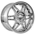 1) WHEELS RIMS FIT MERCEDES BENZ SKU 501 19 INCH CHROME