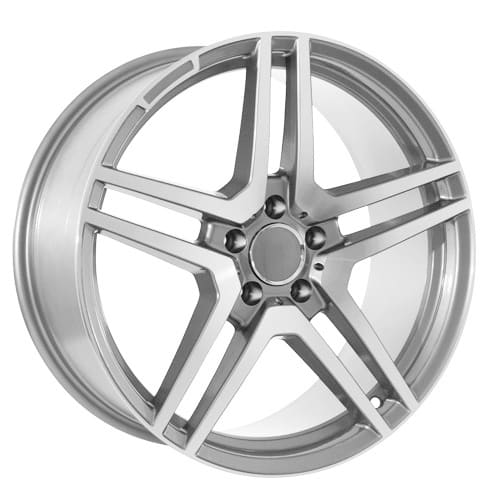 Mercedes wheels sku 610 18 inch black rims #7