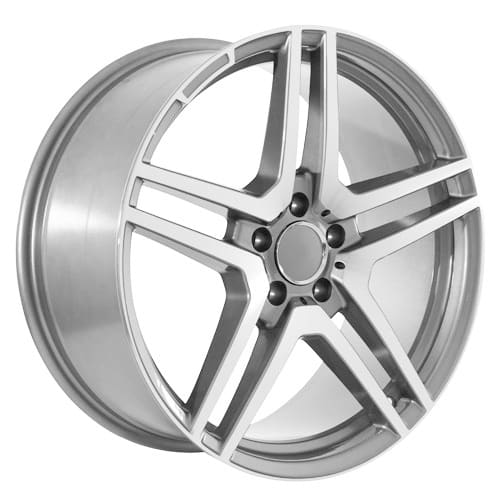 Mercedes wheels sku 610 18 inch black rims #2